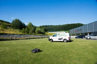 Mähroboter bei der Firma Telenot